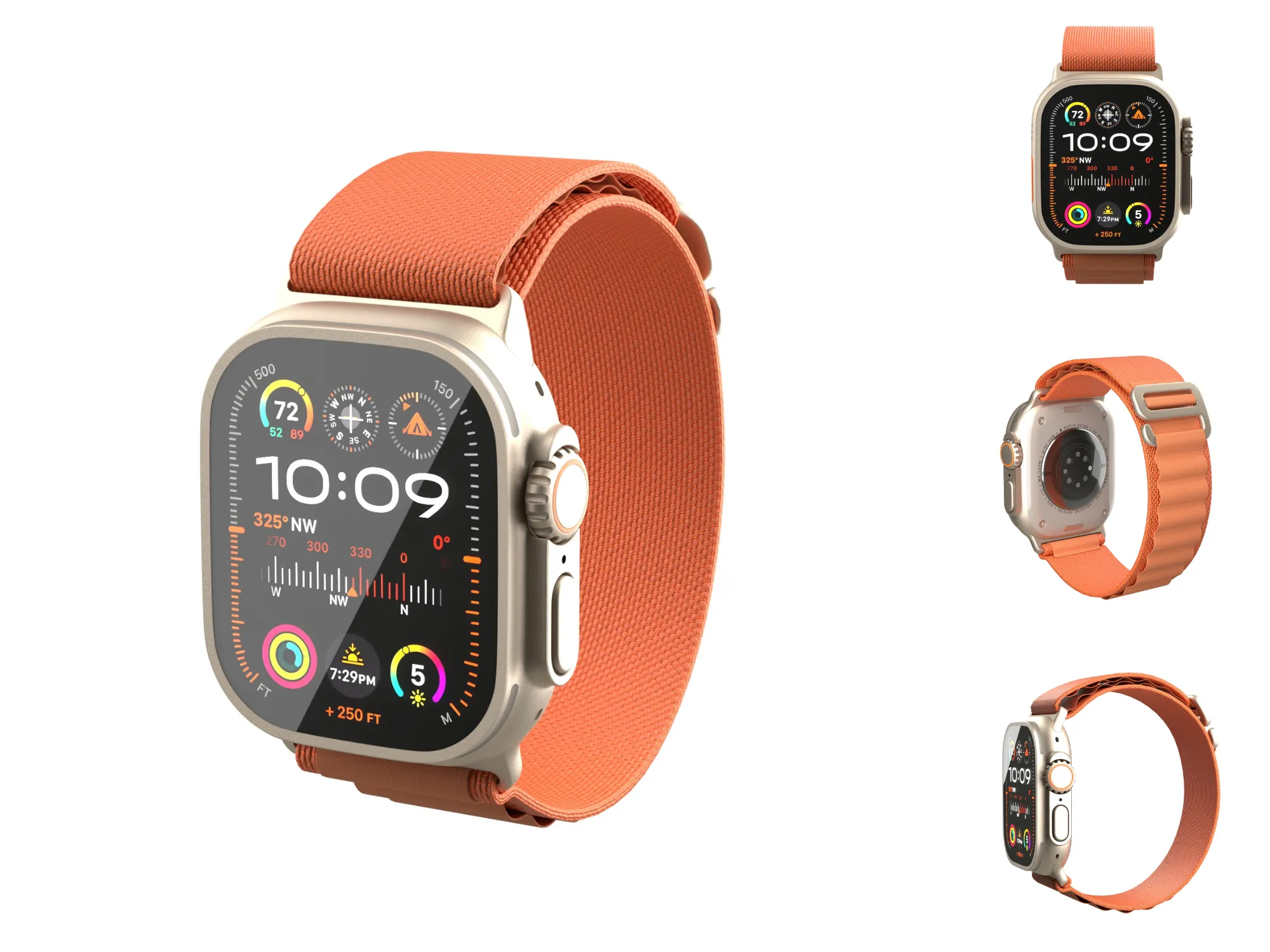 3D Image Render of a Smartwatch