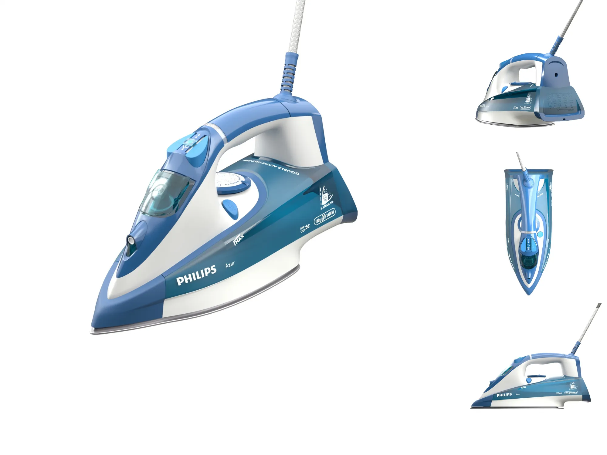3D Image Render of an Electric Iron