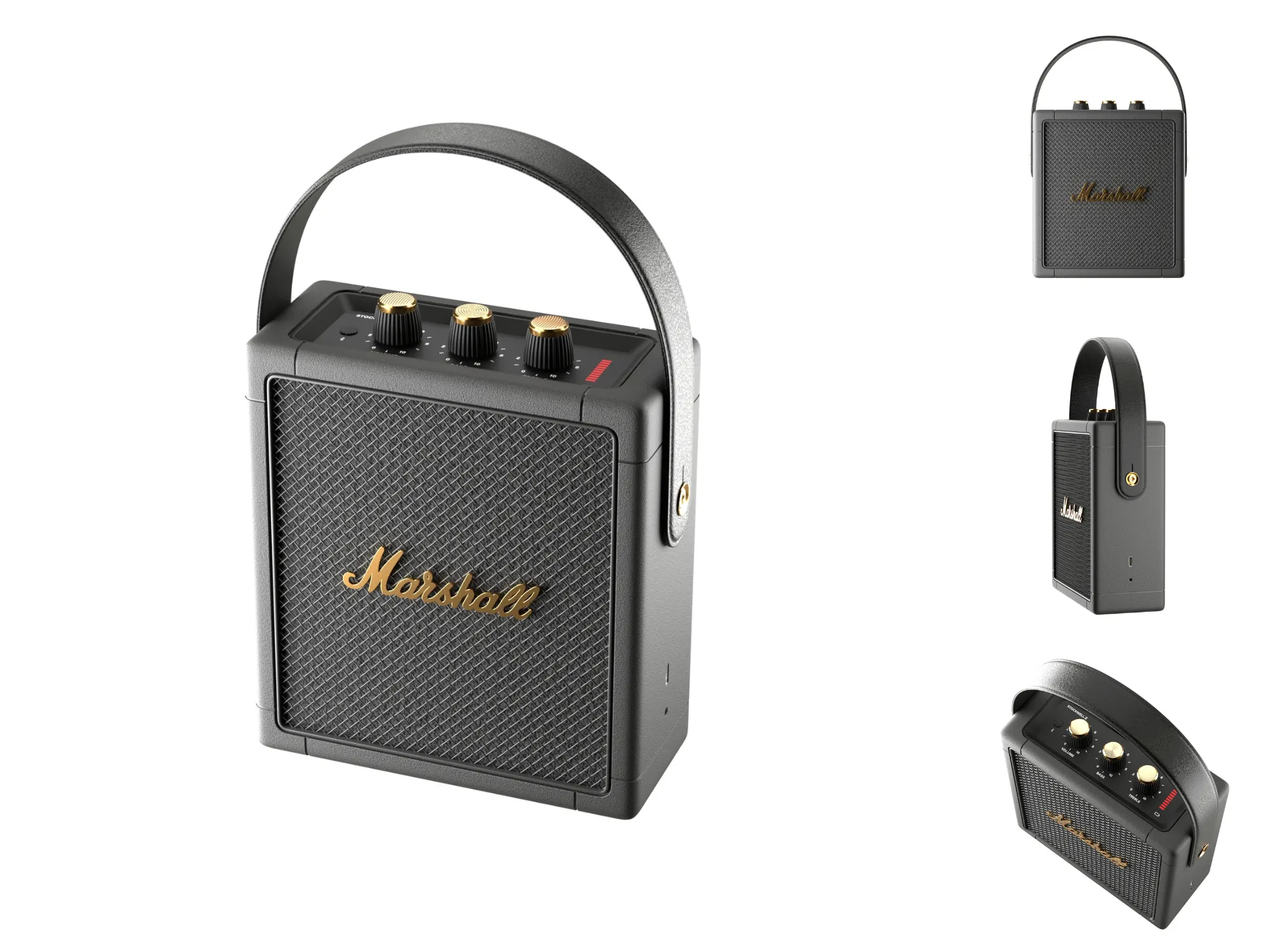 3D Image Render of a Bluetooth Speaker
