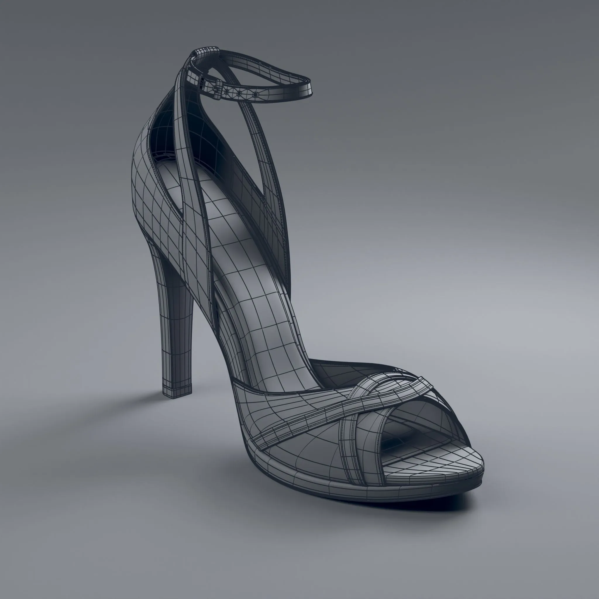 Woman Shoe 3D Model