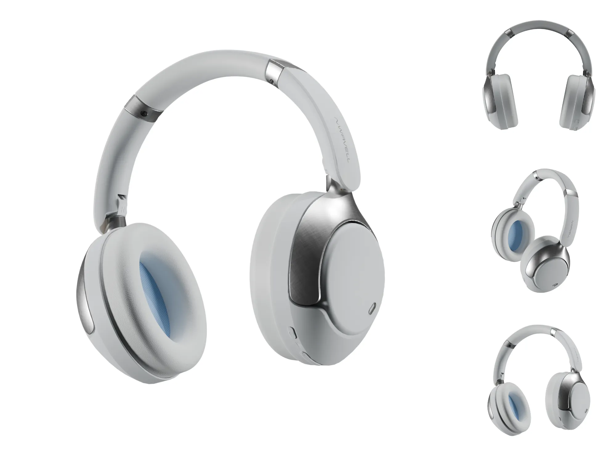 3D Image Render of a Headphones