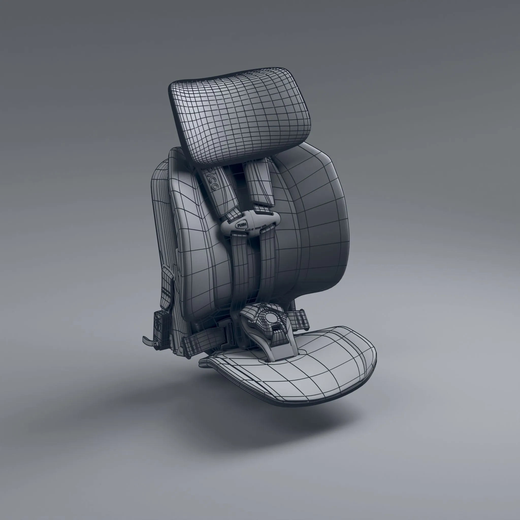 Car Seat 3D Model