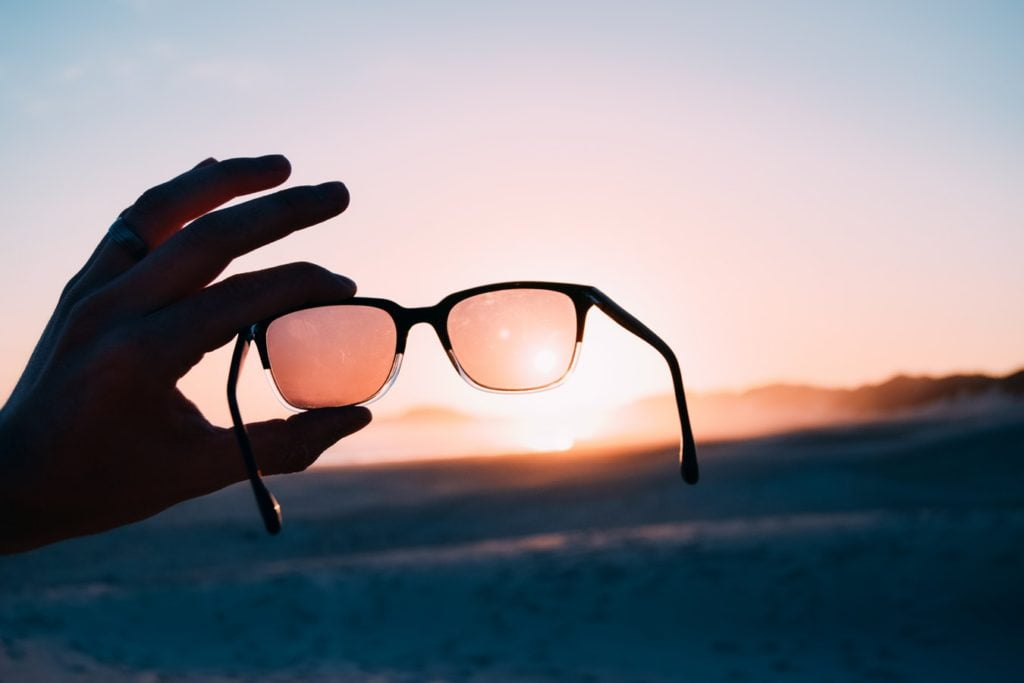 sunglasses sunset holding free image