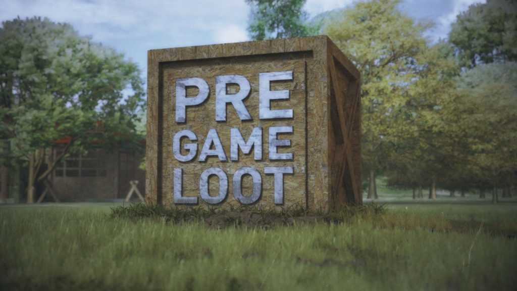 Pre Game Loot 3D Logo Animation
