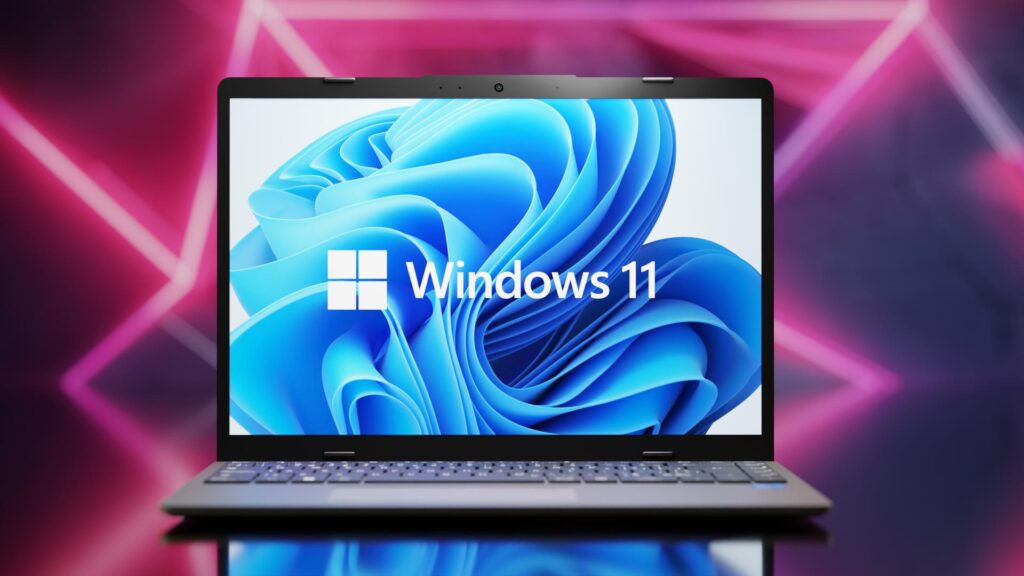 3D Laptop Still Rendering 