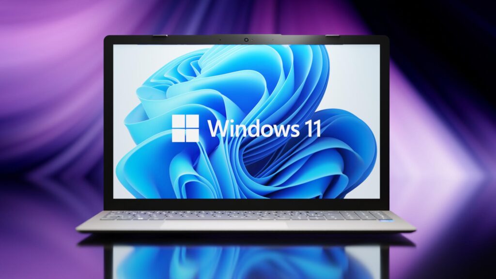 3D Laptop Still Rendering 