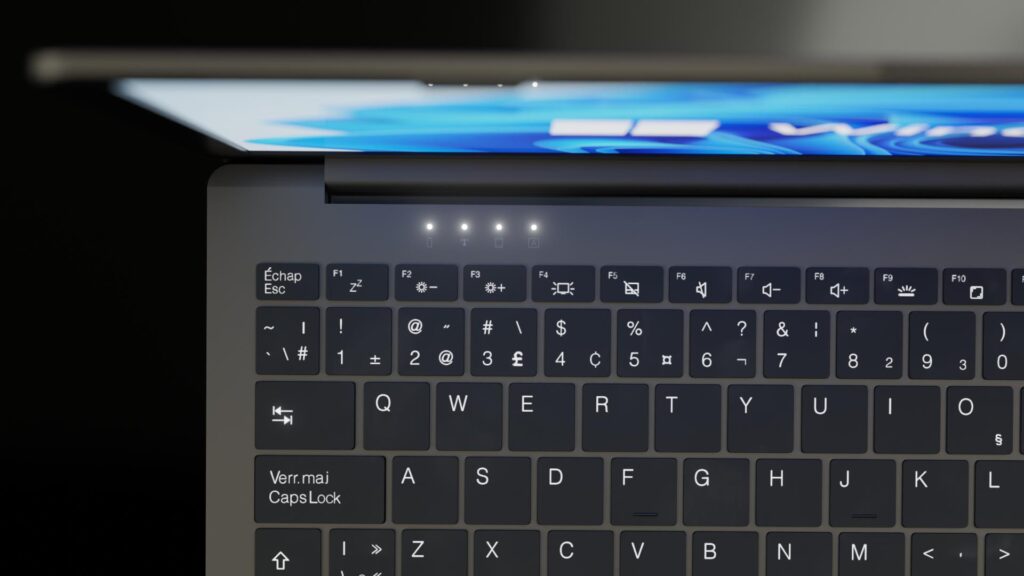 3D Laptop Still Rendering 