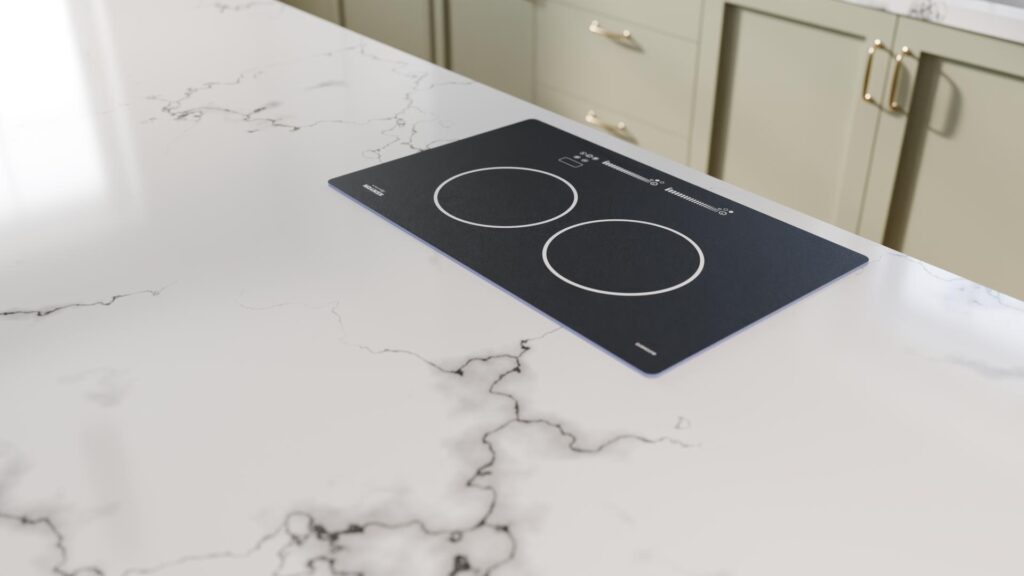 Cooktop in a Kitchen 3D Still Render