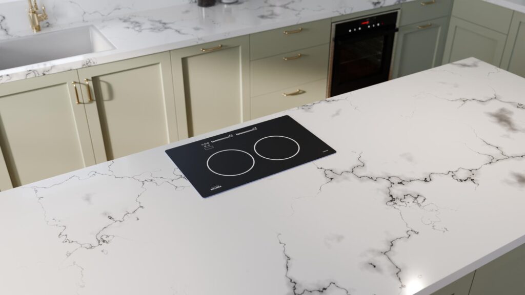 Cooktop in a Kitchen 3D Still Render