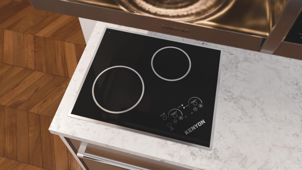 3D Still Render of a Cooktop in Hotel Scene - Kenyon