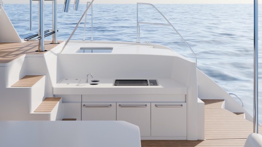 Cooktop Kitchen Boat 3D Product Renders