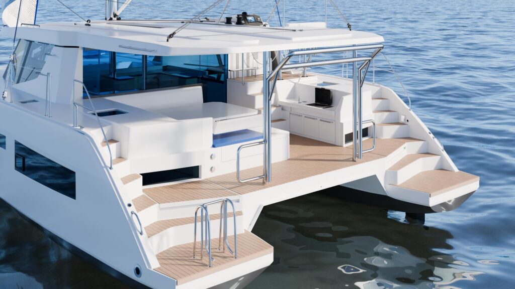 Cooktop Kitchen Boat 3D Product Renders